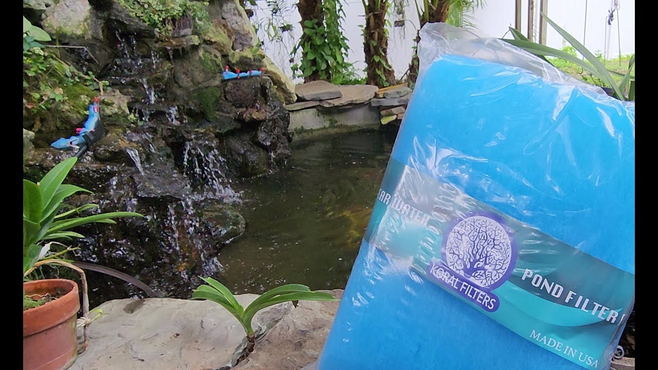 Pond 101 Outflow Diaper Filter Time Saving Hack Waterfall Isn't