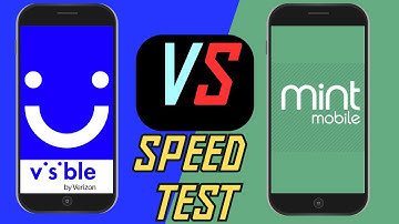 Visible vs Mint Mobile 2024 Speed Test - Which one is faster?