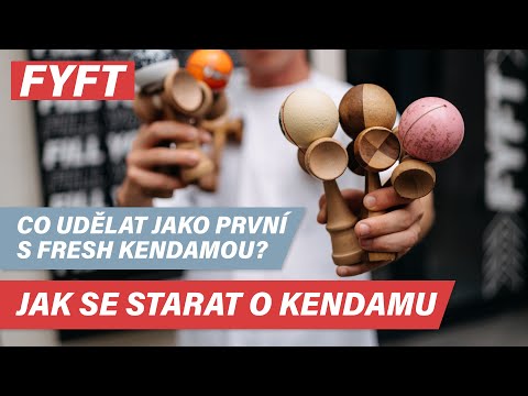 Jak se starat o KENDAMU – co udělat, když ji vytáhnete poprvé z krabičky | FYFT.cz