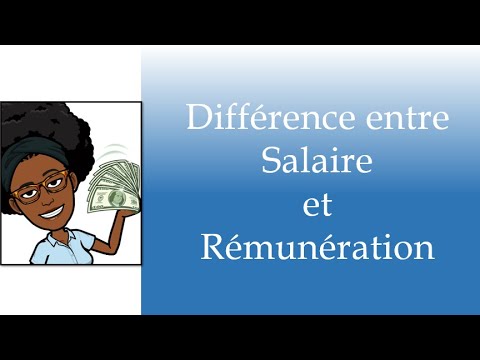 Vidéo: Qu'est-ce que la rémunération ?