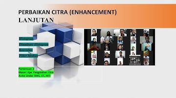 PERBAIKAN CITRA (ENHANCEMENT)