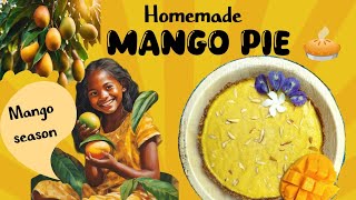 Vegan Mango Pie Recipe in Tamil🥭|Easy & Delicious| மாம்பழத்திற்கு ஏற்ற காலம்| #mango