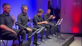 Fabio Cuozzo E Terzosuono Percussion Ensemble In Clapping Music Di Steve Reich