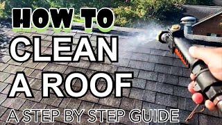 HOW TO SOFT WASH A ROOF   A Step by Step Explanation
