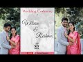 Wedding ceremony of wilson  reshma  francis assisi church nainad