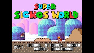 Super Sickos World - All Levels/Exits (SMW Hack)