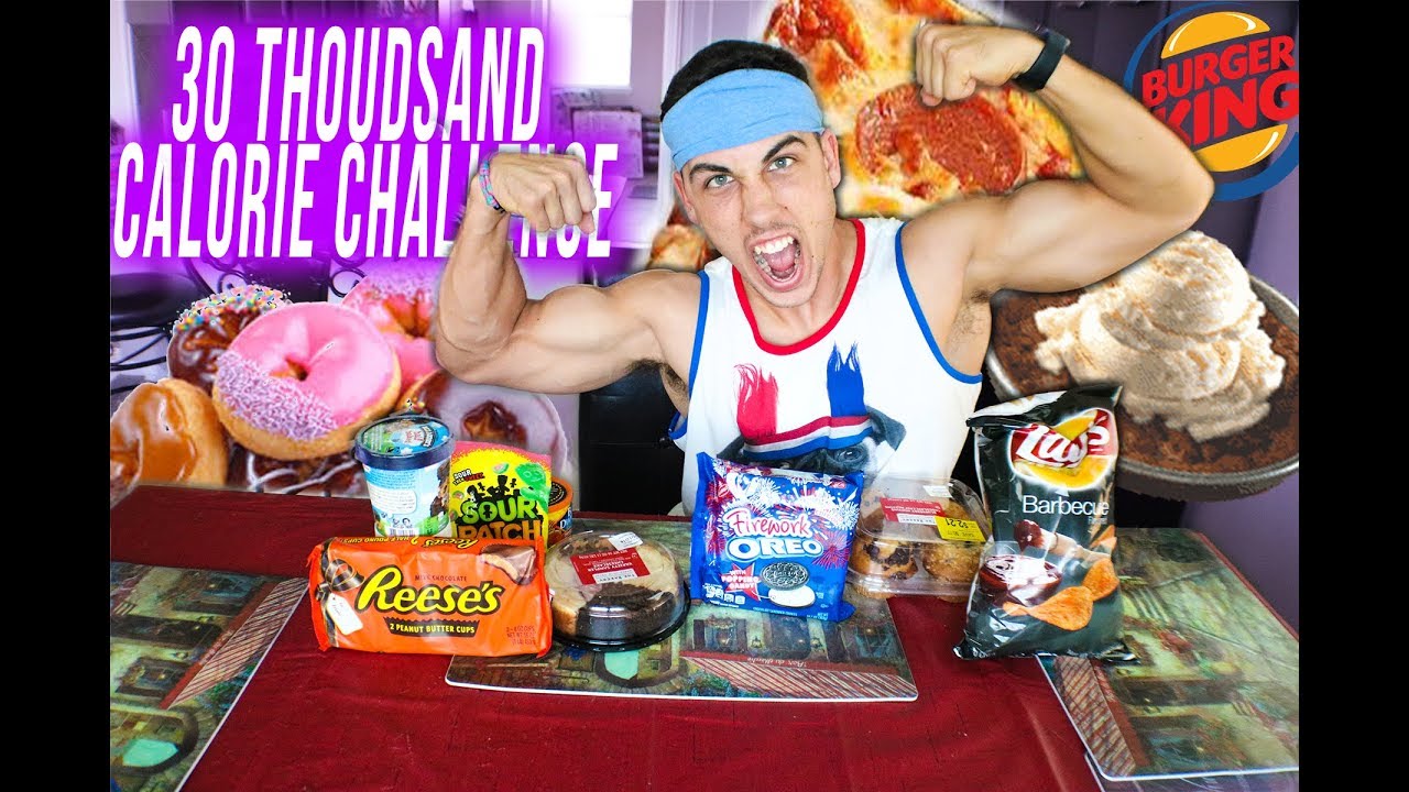30,000 Calorie Challenge| Epic Cheat Day