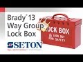 How to Use A Brady® 13 Way Group Lock Box | Seton Video How to Use A Brady® 13 Way Group Lock Box | Seton Video