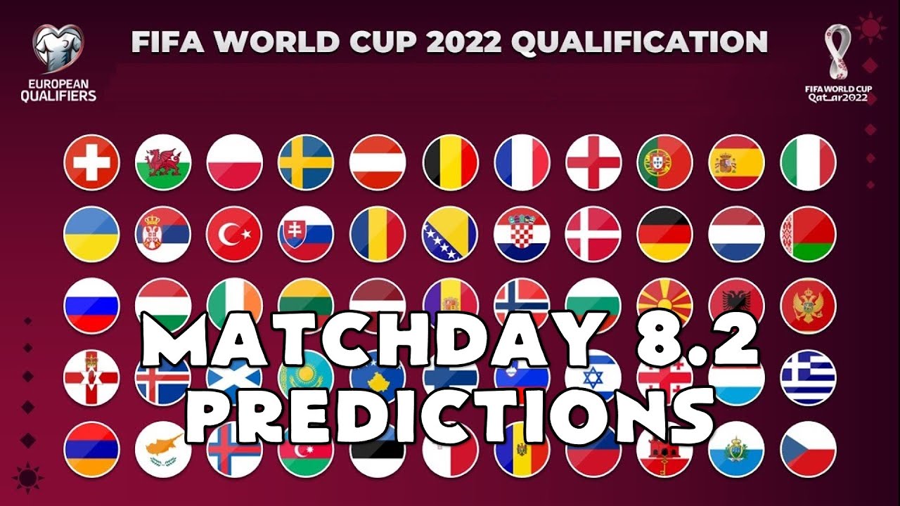 2022 FIFA World Cup European Qualifiers - Matchday 8 Part 2 - Predictions