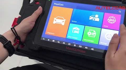 Autel MaxiCOM MK908P First Look -Auteldiag.com