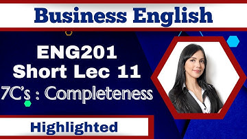 ENG201 Short Lecture 11_7C