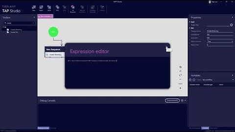 Create Directory activity in TAP Studio | Tailent Automation Platform
