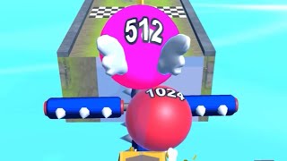 Ball Run 3D- 2048 Balls Game (Level 34) - iOS Android all levels mobile gameplay 👌👍😎 walkthrough screenshot 3