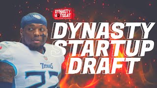 2023 Dynasty Startup Draft | RB Value | Wait on QB in Superflex? | ADP Chat | Draft Strategy