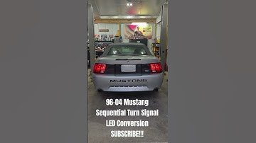 96-04 Mustang Sequential Turn Signal LED Conversion