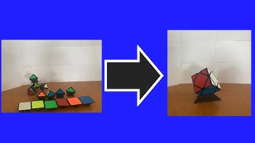 How to disassemble and assemble a skewb (new version)