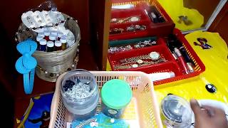 Dressing table organization ideas in tamil is all about how we can
organize with limited shelfes.i have organized this don...