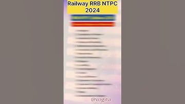 RAILWAY RRB NTPC SYLLABUS 2024 #viral #rrbntpc #rrbntpcsyllabus