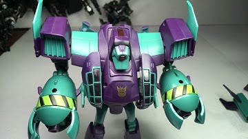 Transformers Animated voyager class DECEPTICON LUGNUT: Cdog Cdog review