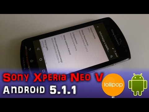 How To Install Android 5.1.1 Lollipop on Sony Xperia Neo V Jak zainstalować Android | PL | 4K |