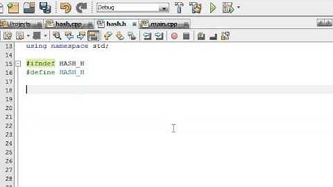 How to Create A Hash Table Project in C++ , Part 1 , Setting Up the Hash Table Project
