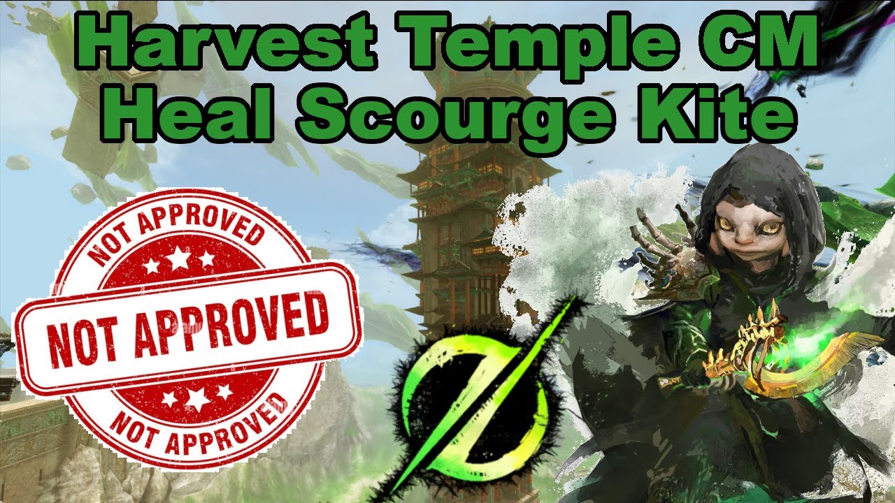 Harvest Templc CM | Heal Scourge Kite PoV