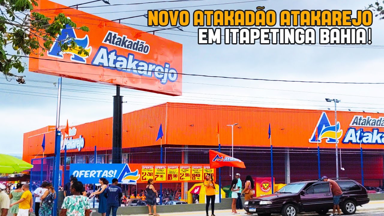 NOVO ATAKADÃO ATAKAREJO EM ITAPETINGA BAHIA | ANIVERSÁRIO DE 72 ANOS DA CIDADE!