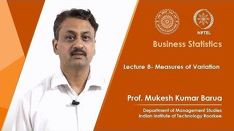 Measures of Variation