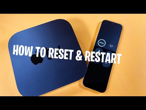 Apple Tv Reset To Factory Settings & How to restart Apple TV 4k
