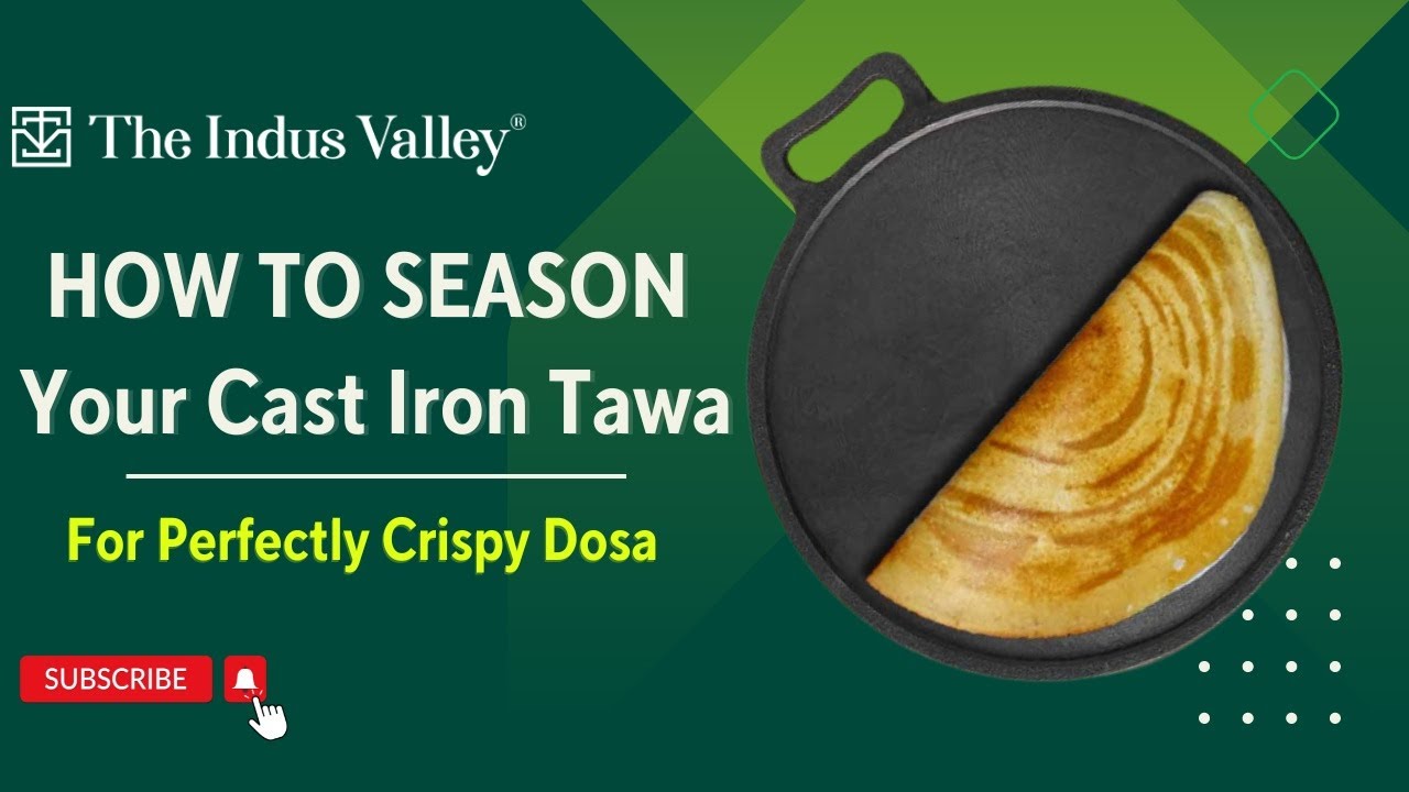 Add Enamelled Cast Iron Dosa Tawa to your kitchen this Diwali