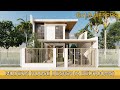 Modern House Design Idea (6x10 meters on 100sqm lot) with 4 bedrooms