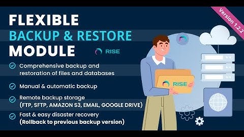 Flexible Backup & Restore Module for Rise CRM
