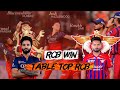 RCB Win 🔥 | Table Top RCB ☠️| Oranges Cap Virat Kohli 🥵| Rishabh pant injured 😨 . Match Review