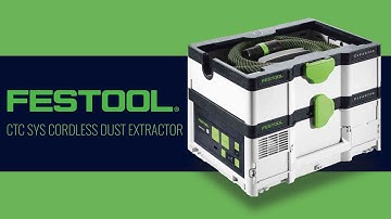 Festool CTC SYS I Hepa-Basic Cordless Dust Extractor