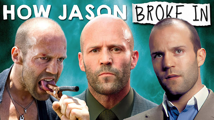 How Jason Statham Got Stuck Playing Jason Statham
