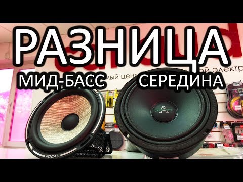 Тест! Отличие мид-басса от эстрадного динамика?