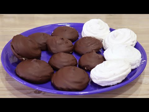 ზეფირი შოკოლადში სახლის პირობებში