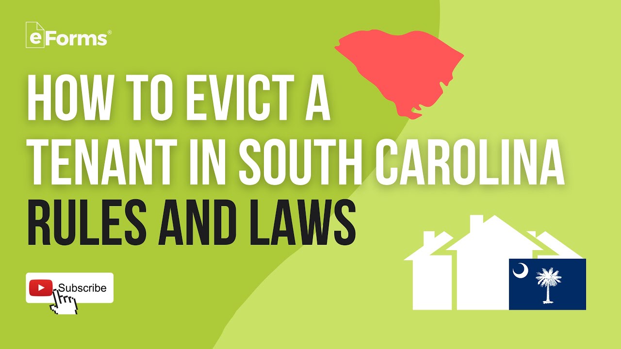 How to Evict a Tenant In South Carolina