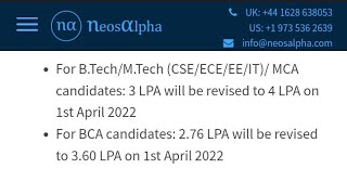 Neosalpha hiring Freshers As Associate Software Engineer |CTC-4LPA| BE/ME/BCA/MCA ELIGIBLE APPLY NOW