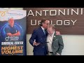 Center of Excellence Cerimony Prof Steven Wilson Antonini Urology Rome Italy