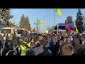 Протестующие попытались прорваться в Верховную Раду