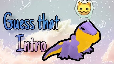 Guess that intro!!I Ajpw I