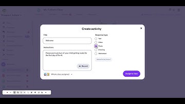 How to post an assignment on class dojo