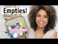 Beauty Empties! Makeup Replacements, Drugstore Skincare + Curly Hair
