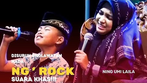virall Ning umi laila ||pangku bocil dengan sholawatan rockers!!