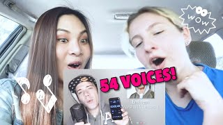 ONE GUY, 54 VOICE Impressions (REACTION!!!)เก่งโคตรรร