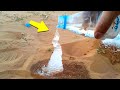Water Freezing Instantly in the Desert