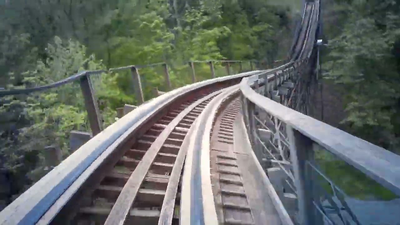 The Beast Front Seat POV Kings Island 2022 (Retracked)