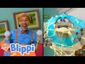 Blippi Visits ARPO The Robot - Robot Dance Off!!! | @ARPO The Robot | Educational Cartoons for Kids