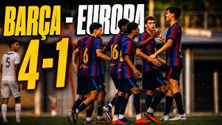 🔥 Barça 4-1 Europa | RESUMEN de la Goleada en el PRIMER PARTIDO de pretemporada, sin Adeyemi ⚽💥